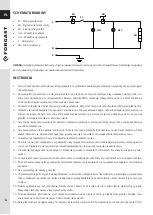 Предварительный просмотр 4 страницы Forgast FG09006 User Manual