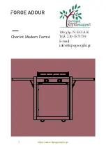 FORGE ADOUR Chariot Modern Ferme 45 Manual preview