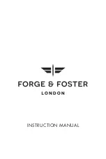 Forge & Foster Avantian Instruction Manual предпросмотр