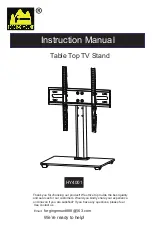 Preview for 1 page of Forging Mount HY4001 Instruction Manual