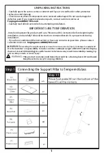 Preview for 2 page of Forging Mount HY4001 Instruction Manual