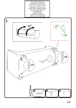 Предварительный просмотр 2 страницы Forinvest BONITA 3 SEATER SOFA Assembly Instruction Manual