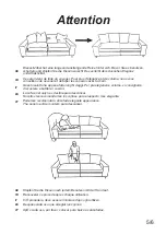 Предварительный просмотр 5 страницы Forinvest BONITA 3 SEATER SOFA Assembly Instruction Manual