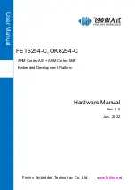 Forlinx FET6254-C Hardware Manual предпросмотр