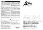 form & style 6698537 Installation Manual preview