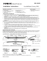 Предварительный просмотр 2 страницы FORM FIT HD 10M09 Installation Instructions