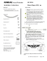 FORM FIT HD 13S14 Installation Instructions Manual preview