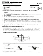 Preview for 2 page of FORM FIT HD 20B 07 Quick Start Manual