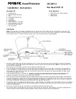 Preview for 1 page of FORM FIT HD 22K12 Installation Instructions