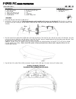 Предварительный просмотр 1 страницы FORM FIT HD 30D 10 Manual