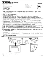 Preview for 1 page of FORM FIT HD 5H 08 Manual