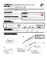 FORM FIT HDW 1657 Manual preview