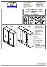 Preview for 1 page of Forma Ideale ESTILO 4K2F2O - TYP I Assembling Instruction