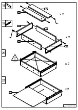 Предварительный просмотр 20 страницы Forma Ideale regal TRAMONTO KOM Assembling Instruction