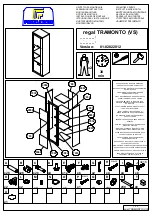 Предварительный просмотр 22 страницы Forma Ideale regal TRAMONTO KOM Assembling Instruction