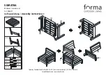 Preview for 1 page of forma SUMATRA 582631 Assembly Instructions