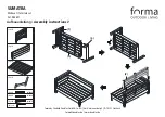 Preview for 3 page of forma SUMATRA 582631 Assembly Instructions