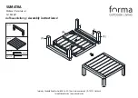 Preview for 4 page of forma SUMATRA 582631 Assembly Instructions