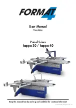 Format kappa 30 User Manual предпросмотр