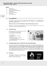 Предварительный просмотр 2 страницы Format Light FP Operating And Mounting Instructions Manual