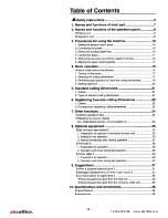 Preview for 3 page of Formax 4605-Cross/Cut Operator'S Manual