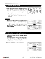 Preview for 18 page of Formax 4605-Cross/Cut Operator'S Manual