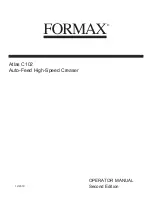 Preview for 1 page of Formax Atlas C102 Operator'S Manual
