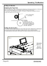 Preview for 21 page of Formax Atlas C102 Operator'S Manual