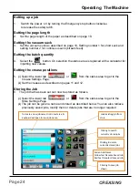 Предварительный просмотр 24 страницы Formax Atlas C102 Operator'S Manual