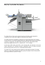 Preview for 9 page of Formax Atlas C350 Operator'S Manual