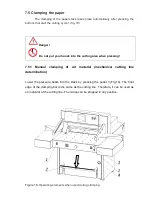 Предварительный просмотр 19 страницы Formax Cut-True 31H Operator'S Manual