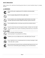 Preview for 3 page of Formax FD 125 Operator'S Manual