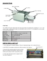 Preview for 5 page of Formax FD 1502Plus AutoSeal Operator'S Manual