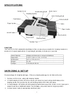 Preview for 5 page of Formax FD 160 Operator And  Maintenance Manual