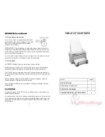 Предварительный просмотр 4 страницы Formax FD 305 Instruction Manual