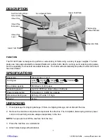 Preview for 3 page of Formax FD 340 Operation Manual