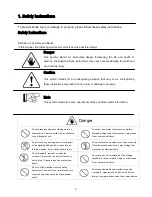 Preview for 3 page of Formax FD 402TA1 Operator'S Manual