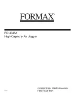 Formax FD 404A1 Operator'S & Parts Manual preview