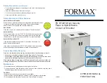 Предварительный просмотр 1 страницы Formax FD 8732HS Operator'S Manual