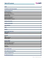 Preview for 2 page of Formech Compac Mini Installation, Operating And Service Manual