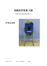 Preview for 1 page of Formeco Drester 120 Use And Maintenance