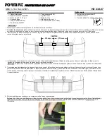 Предварительный просмотр 3 страницы FormFit HD 23A 07 Installation Instructions