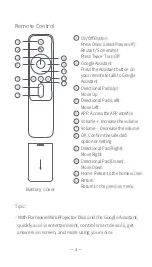 Предварительный просмотр 4 страницы Formovie M055FGN User Manual