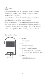 Preview for 5 page of Formovie M055FGN User Manual