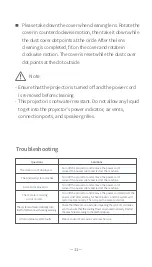 Preview for 11 page of Formovie M055FGN User Manual