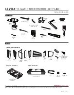 Preview for 1 page of Forms + Surfaces levele Installation Instructions Manual