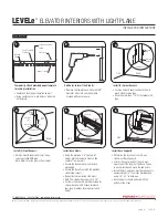 Preview for 2 page of Forms + Surfaces levele Installation Instructions Manual