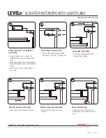 Preview for 6 page of Forms + Surfaces levele Installation Instructions Manual