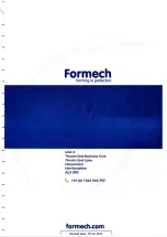 Preview for 23 page of FORMTECH 300XQ Installation, Operating And Service Manual