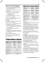 Предварительный просмотр 115 страницы Formula 1 IW220 Original Operating Instructions